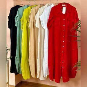 Italian Linen Dress 